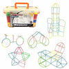250pcs Pipe+250 Connectors Boxed DIY Plastic 4D Straw Building Blocks Joint Funny Development Toys