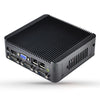 Fanless Mini Industrial Control PC with 4 USB Ports & RS-232 COM Port, 8GB RAM, Intel Celeron N2920 2.0GHz Quard Core, Support Bluetooth 4.0 & 2.4G / 5.0G Dual-band WiFi(Black)