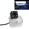 656492 Effective Pixel HD Waterproof 4 LED Night Vision Wide Angle Car Rear View Backup Reverse Camera for 2013-2017 Version Mazda CX-5/2010-2011 Version Mazda CX-7