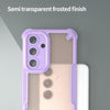 For Samsung Galaxy S24 5G Armor Glaze PC Hybrid TPU Phone Case(Purple)