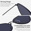 Cat Eye Sunglasses Current Trigonal Light coloured Lens Sunglasses(Red)