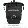 WEST BIKING 25L Mountain Bike Shelf Waterproof Reflective Camel Bag(Black)