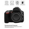 PULUZ Soft Silicone Protective Case for Nikon D3500(Black)