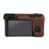 For Sony ILCE-6700 / A6700 Glossy Soft Silicone Protective Case(Coffee)