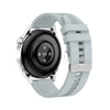 Ochstin 5HK3 Plus 1.36 inch Round Screen Bluetooth Smart Watch, Strap:Silicone(Silver)