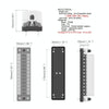 ZH-979A2 FB1904 1 In 1 Out 12 Ways Positive Negative Fuse Box with 24 Fuses for Auto Car Truck Boat