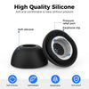 For Samsung Galaxy Buds3 Pro AhaStyle WG173 Earphone Silicone Earbuds, Size: M(Black)