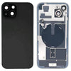 iPhone 15 Plus Glass Back Cover, Wireless Charging, Black
