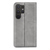 or Samsung Galaxy S25 Ultra 5G Retro-skin Magnetic Suction Leather Phone Case(Grey)