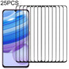 For Xiaomi Redmi 10X Pro 5G 25 PCS Full Glue Full Screen Tempered Glass Film