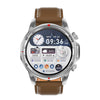 DK68 1.53 inch IP67 BT 5.0 Fitness Sport Smart Watch, Support LED Flashlight / Bluetooth Call / Sleep / Blood Oxygen / Heart Rate / Blood Pressure Health Monitor(Brown)