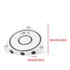 For Honda Civic 2015-2021 Car Turbo Blow Off Valve Plate Spacer BOV 1.5T Coupe Billet(Black)