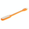 100 PCS Portable Mini USB 6 LED Light, For PC / Laptops / Power Bank, Flexible Arm, Eye-protection Light(Orange)