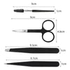 6-In-1 Stainless Steel Eyebrow Trimming Set(Colorful)