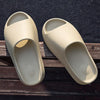 Couple Flip Flops Summer Indoor and Outdoor Thick-soled Slippers Home Shoes, Size: 45(Beige)