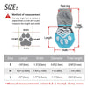 Non-Slip Pet Socks, Small Dog/Cat Boots, Red, Size S - 4 Pack