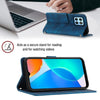 For Honor X6 / X8 5G Skin-feel Embossed Leather Phone Case(Blue)