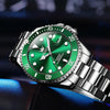 OLEVS 6650 Men Luminous Waterproof Mechanical Watch(Green)