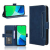 For vivo Y19s 4G Skin Feel Calf Texture Card Slots Leather Phone Case(Blue)