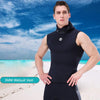 Slinx Hood Keep Warm Surf Diving Vest With Headgear, Size: XL(Black)