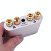 100W+100W Bluetooth Audio Digital Amplifier Board Module AUX USB External Sound Card(Silver)