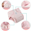 Natural Colored Cotton Breathable Adjustable Baby Waterproof Leak-proof Cloth Diaper, Specification:100 Yards(Blue)