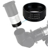 Datyson 5P0087 Fine Thread Astronomical Telescope Accessories 1.25 inch 0.5X Defocusing Lens Reducer(Black)