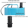 12W Aquarium Gravel Cleaner Pump, 600L/h Bottom Suction, EU Plug