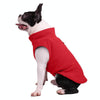 Red Polar Fleece Dog Coat XL | French Bulldog, Pug | Winter Warm