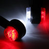 2pcs Car / Truck 12-30V LED Red White Side Marker Indicator Lights Bulb Lamp