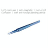 Titanium Alloy Tweezers Anti-Magnetic Precision Repair 14cm BT-11