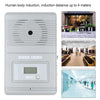Motion Sensor Door Chime with Counter & Alarm (Grey)