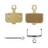 Mountain Bike Resin Semi-Metal Brake Pads(Gold)