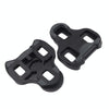 2 PCS RD3-C Road Bike Cleats 6 Degree Float Self-locking Cycling Pedal Cleat for LOOK KEO Road Cleats Fit Most Road Bicycle Shoes(Black)