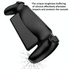 For Sony PS Portal Game Console Silicone Protective Cover Oil Spray All-Inclusive Protective Case(Black)