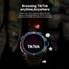 LOKMAT APPLLP6 PRO 1.54-inch 4G+64G Android 8.1 Dual-camera Independent Card Smart Watch(Black)