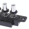 Five-position Plug-in Button Switch Range Hood Piano-key Switch(Silver)