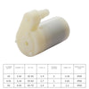 Mini Submersible Pump 2-3L/min 3m Lift - White Vertical