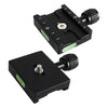 QR60 60mm Aluminum Alloy Quick Release Plate Clamp Base