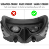 For DJI Goggles 2 / Goggles 3 Lens Cover Dust-proof VR Lens Silicone Case Soft Protector (Black)