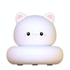 Children Cute Pet USB Pat Sensor Bedside Light(Kitten)