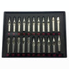 22 PCS Stainless Steel Tattoo Nozzle Tips Set Round Diamond Magnum Mixed Tattoo Tips For Tattoo Supply