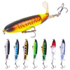 HENGJIA PE018 10cm/13g Propeller Tractor Shaped Hard Baits Fishing Lures Tackle Baits Fit Saltwater and Freshwater (7#)