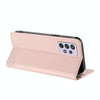 For Samsung Galaxy A72 Embossed Multi-functional Wallet Retro Leather Phone Case(Pink)