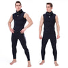 Slinx Hood Keep Warm Surf Diving Vest With Headgear, Size: XL(Black)