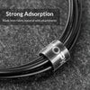 4 PCS TOPK Reusable & Dividable Nylon Tie-wraps Hook and Loop Fastener Cable Ties, Length:3m