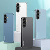 For Samsung Galaxy S25 Ultra 5G AG Frosted Electroplating Acrylic Phone Case(Black)