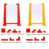 3D Cube Blocks Puzzle Interactive Table Game(Yellow)