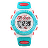 SYNOKE 9802 Children Sports Waterproof Digital Watch(Blue White)