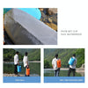 10L SPORON Outdoor Seaside Beach Swimming Rafting Waterproof Bag PVC Mesh Cloth Storage Bucket Bag(Orange)